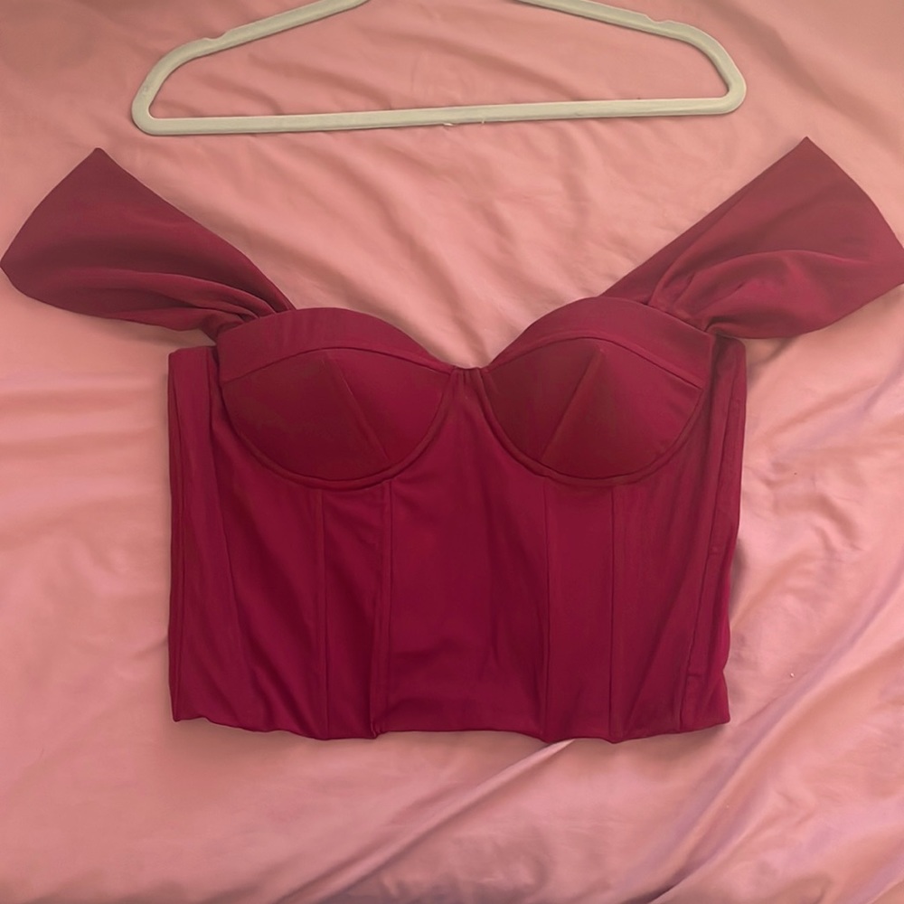 Fashion Nova corset top